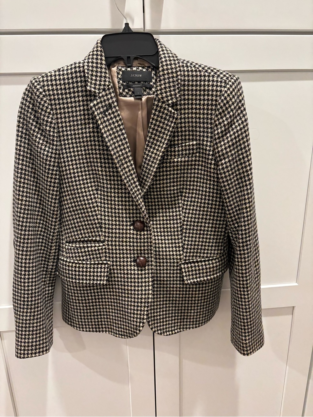 J. Crew Schoolboy Women’s Houndstooth Blazer